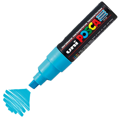 Uni Posca Marker Pc-8k Bold 8.0 mm Turquoise