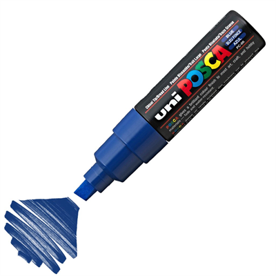Uni Posca Marker Pc-8k Bold 8.0 mm Blue
