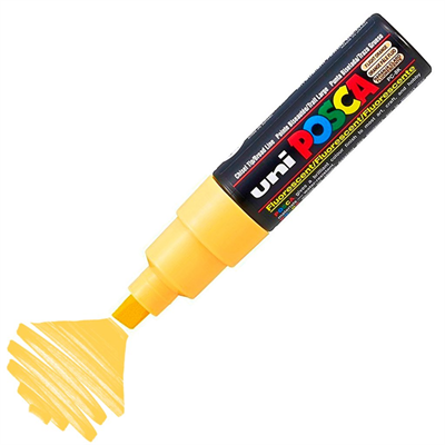 Uni Posca Marker Pc-8k Bold 8.0 mm Fluorescent Light Orange