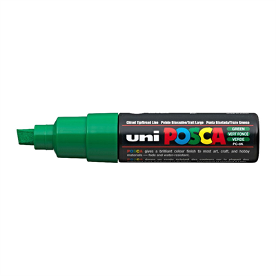 Uni Posca Marker Pc-8k Bold 8.0 mm Green