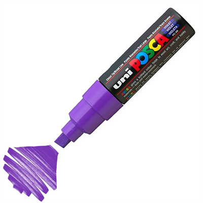 Uni Posca Marker Pc-8k Bold 8.0 mm Violet