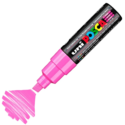 Uni Posca Marker Pc-8k Bold 8.0 Mm Pink