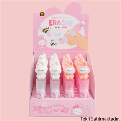 Unicus Uncs-8127 Shine Fudge Bunny Çevirmeli Silgi