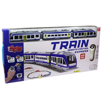 Vardem Uzaktan Kumandalı 49 Parça Işıklı 265 Cm Express Tren Set