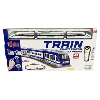 MarkasızVARDEM LE-2805Y-2 KUMANDALI 49PCS IŞIKLI VE SESLİ 264CM TREN SET8694359103936