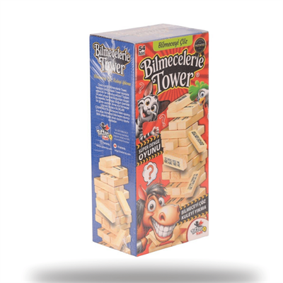 MarkasızVARDEM TOT-8236 BILMECELERLE TOWER 54 PCS8684844482363