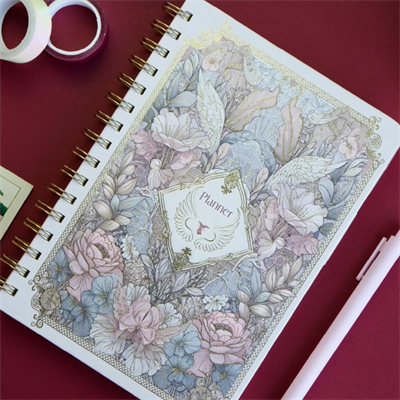 Victorias Journals Sert Kapak Defter Spiralli Tarihsiz Haftalık Planlayıcı 192 Sayfa 100 Gr İvory 12 Ayraçlı