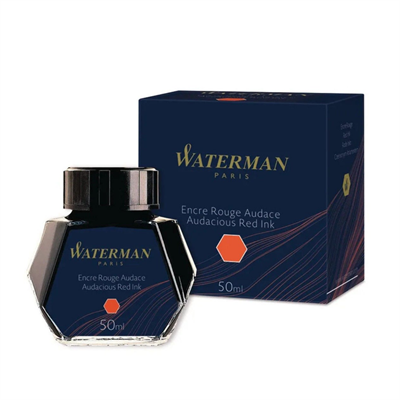 Waterman Kırmızı Dolma Kalem Mürekkebi Şişe