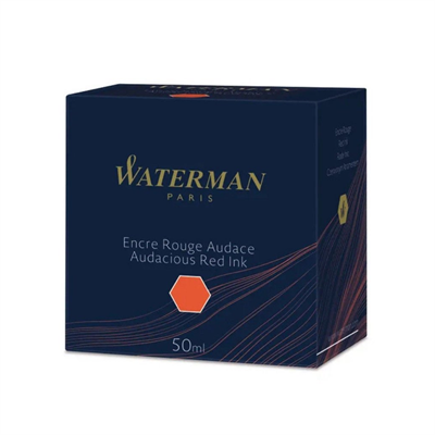 Waterman Kırmızı Dolma Kalem Mürekkebi Şişe