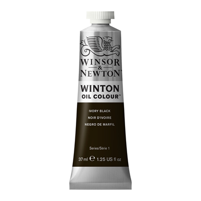 Winsor Newton Winton Yağlı Boya 37ml 331 Ivory Black (24)