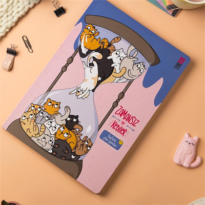 Thinkbook Kum Saati Zamansız Ajanda, 15x21.5 Cm