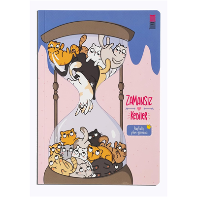 Thinkbook Kum Saati Zamansız Ajanda, 15x21.5 Cm