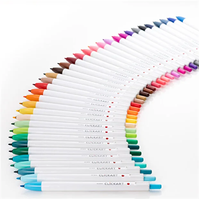 Zebra ClickArt Market Pen 0.6mm 12li Tükenmez Kalem Seti Dark Colours