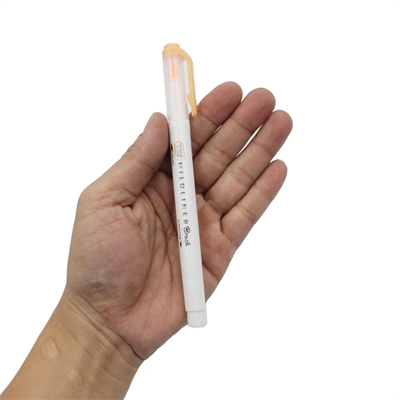 Zebra Mildliner Brush Pen Fırça Uçlu Kalem Krem