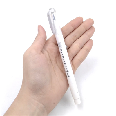 Zebra Mildliner Brush Pen Fırça Uçlu Kalem Gri