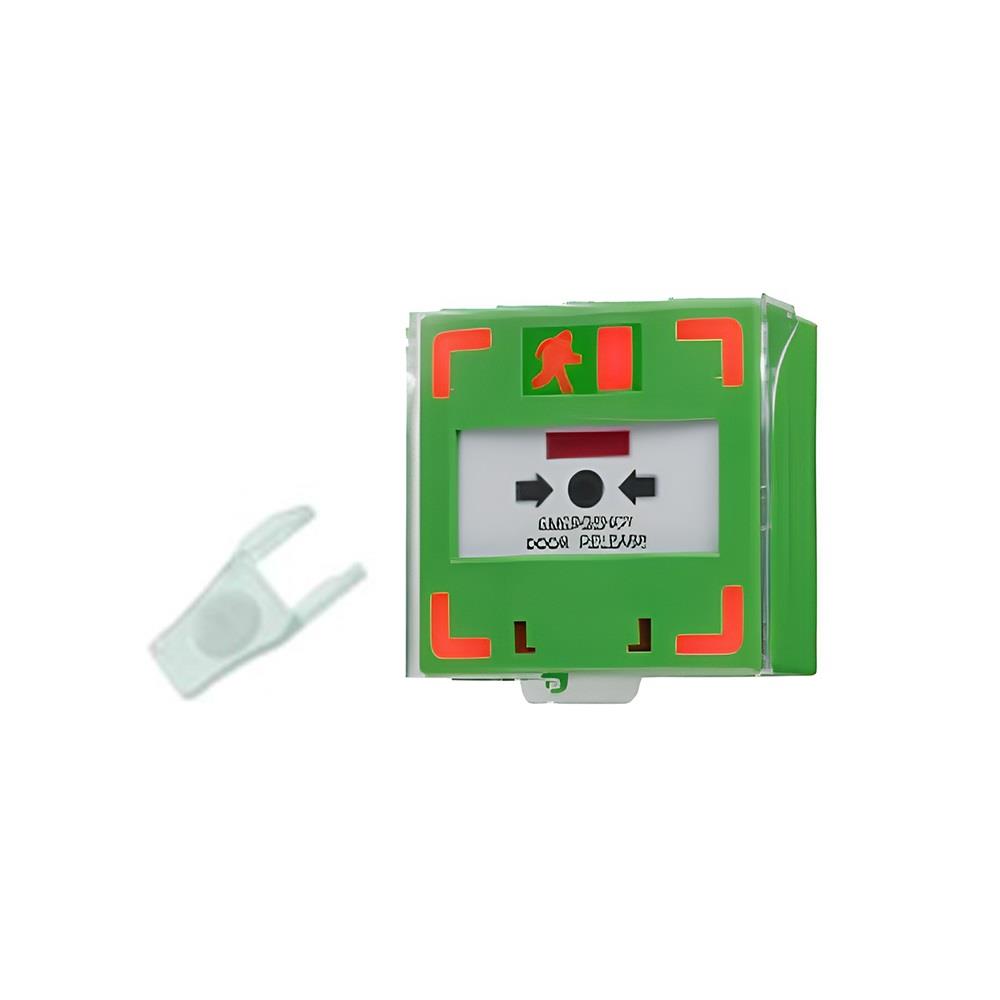Acil Çıkış Butonu Resetlenebilir Tip & Dahili Buzzer & Kapaklı