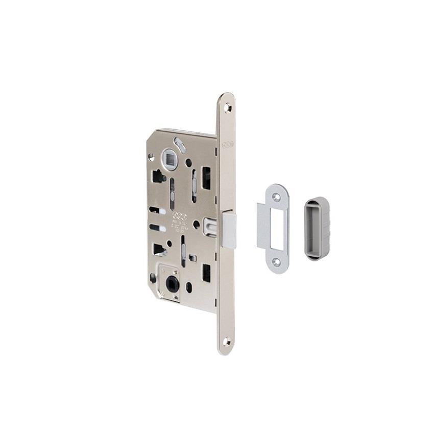 AGB Dilden Kilitlemeli Plastik Dilli Kilit - WC / Banyo Tipi