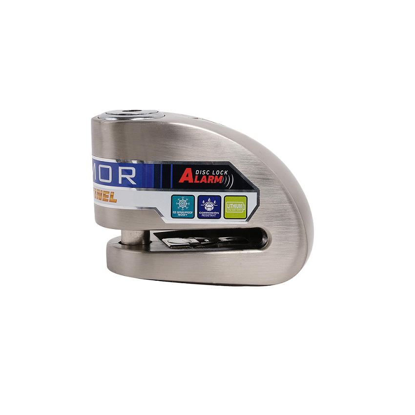Armor 610MVA 10 mm 120 Desibel Alarmlı Motosiklet Disk Kilidi