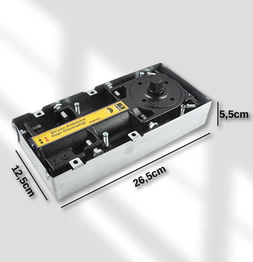 Birsan Cam Kapı Yer Hidroligi+ Kapak BRS102