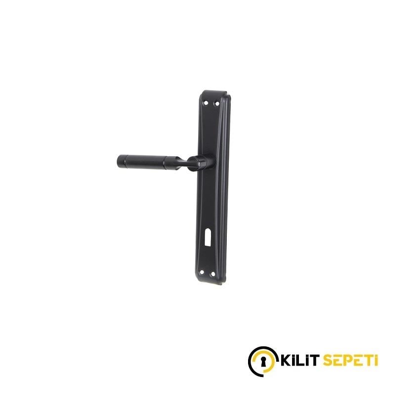 Enom Yağmur Siyah Oda Kapı Kolu