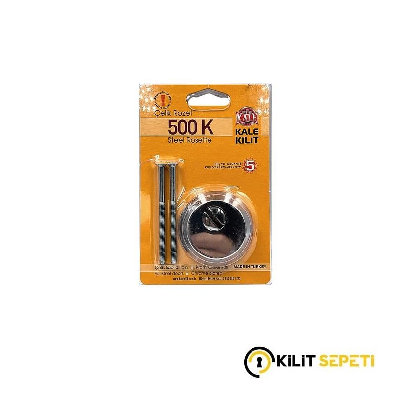Kale 500K Çelik Kapı Rozeti Krom