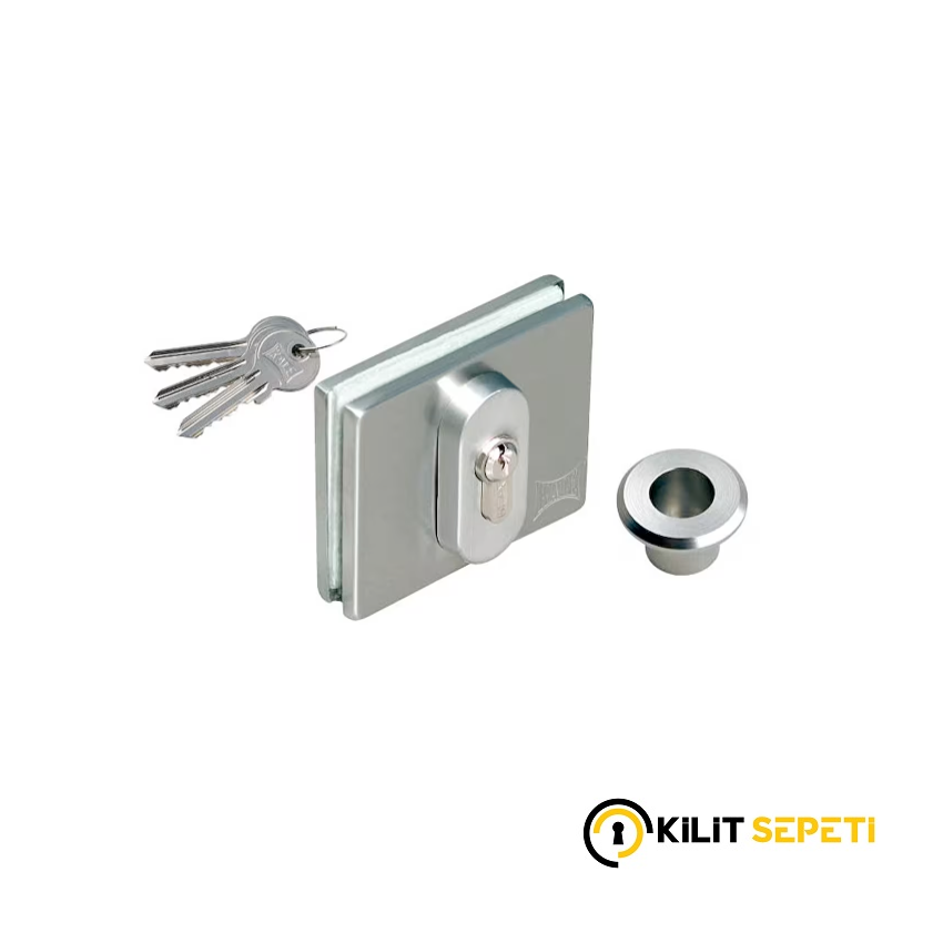 Kale Cam Kapı Köşe Kilidi KD070/20-123