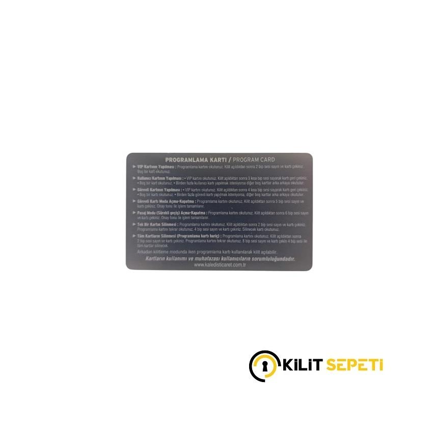 Kale Card Kartlı Kilit Lüks Seri Programlama Kartı