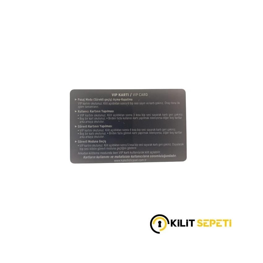 Kale Card Kartlı Kilit Lüks Seri Vip Kartı