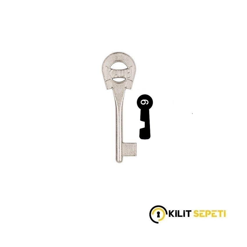 Kale İç Kapı Gömme Kilit Anahtarı Sessiz Seri 6 NO