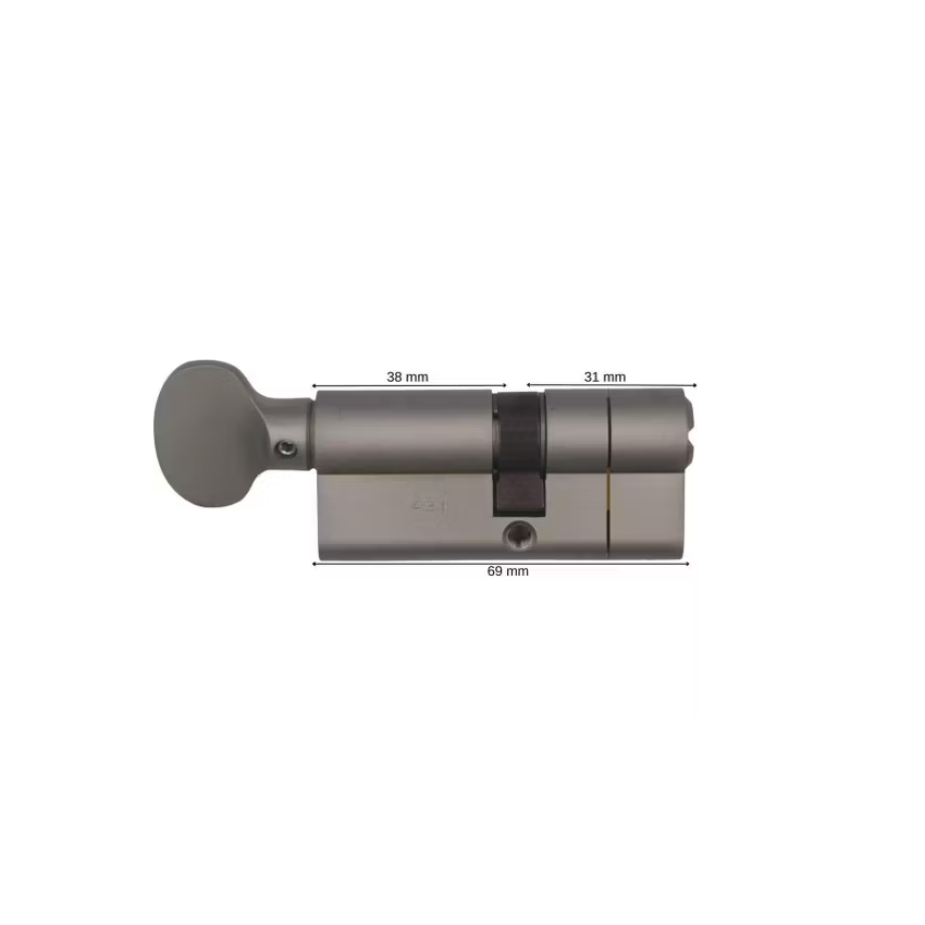 Multlock MTL300 Derin Tuzaklı 7 şifreli Barel 4 LÜ SET 69 mm (Dubleks Daireler İçin) 