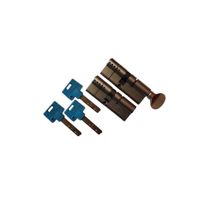 Multlock MTL600 K-G-B+Çelik Takviyeli Barel 2 Lİ SET 26+10+33=69MM