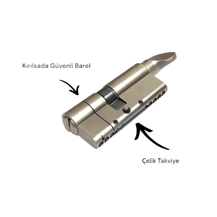 Multlock MTL600 K-G-B+Çelik Takviyeli Barel Mandallı 2 Lİ SET 26+10+33=69MM