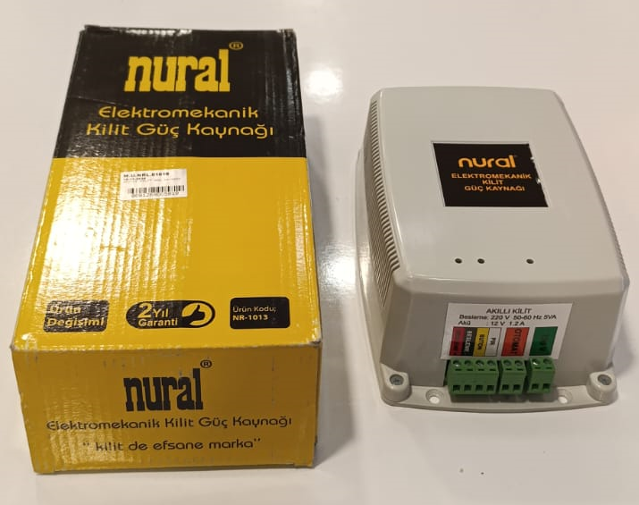 Nural Akıllı Kilit Güç Kaynagı Aküsü