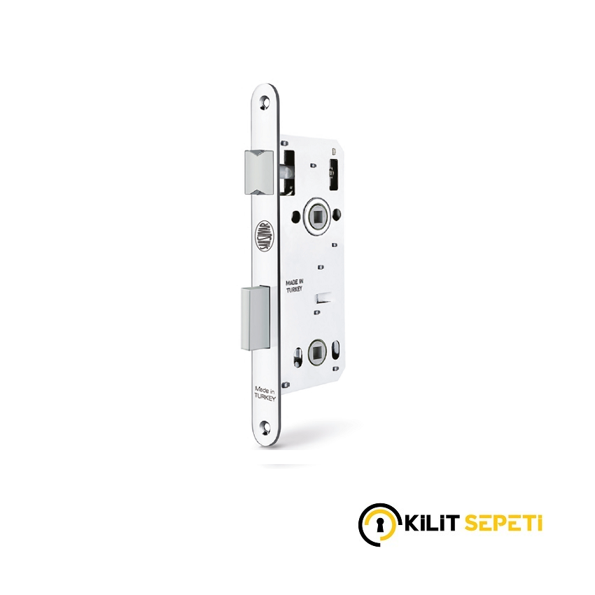 Şahsuvar K-121 Wc Kapısı Kilidi Sessiz Seri Oval 40mm