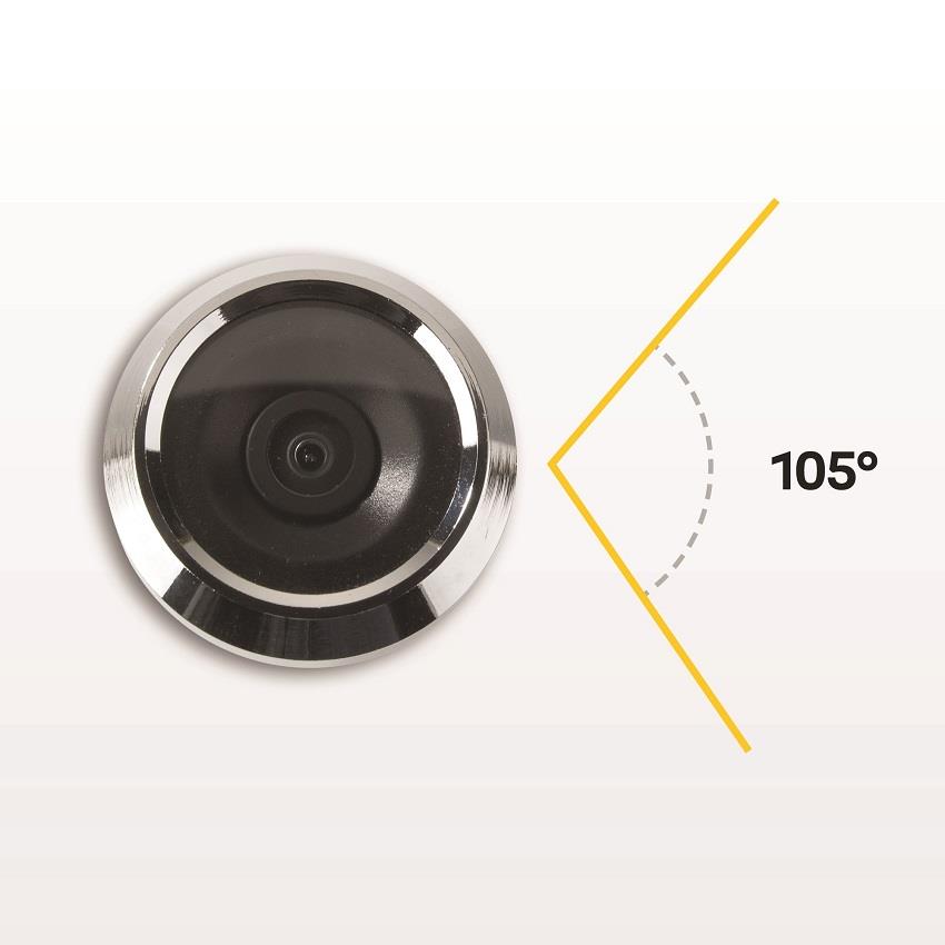 Yale LCD Ekranlı Digital Kapı Dürbünü-500 Serisi-Standart 