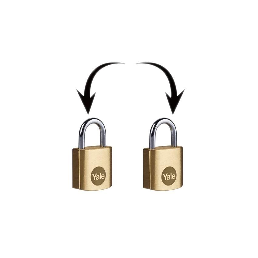 Yale Pas Sistem Pirinç Asma Kilit Birbirini Açar 30 mm