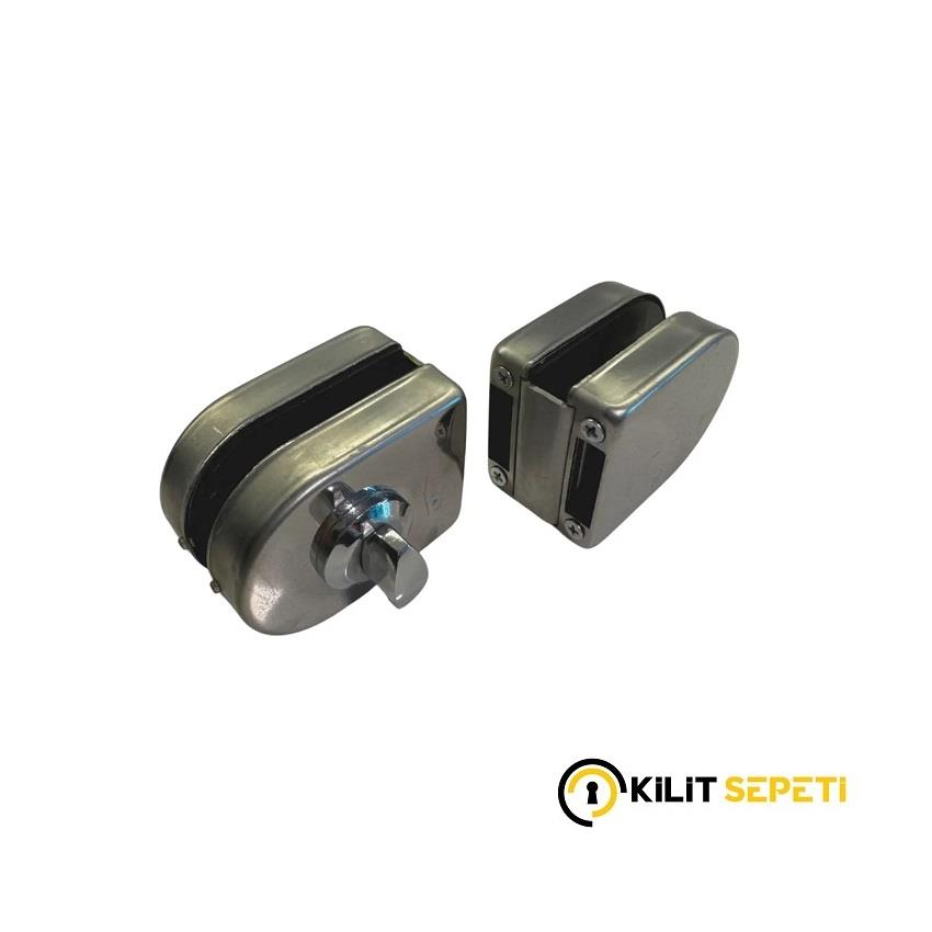 Yuma Çift Kanat Cam Kapı Kilidi YM-745