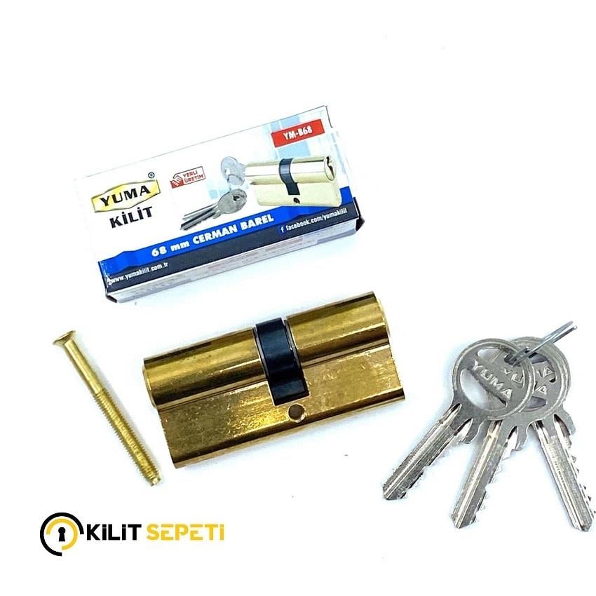 Yuma Pirinç Cerman Barel Sarı 68MM