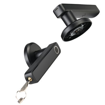 DESi QUiC Q002 Akıllı Kapı Kolu iOS/Android Uyumlu - Parmak İzi -Tuş Takımı