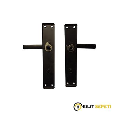Enom Merve Siyah Wc Kapı Kolu