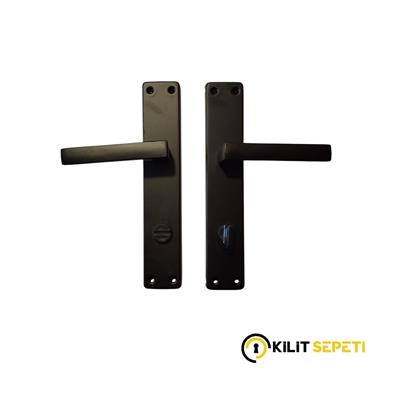 Enom Merve Siyah Wc Kapı Kolu