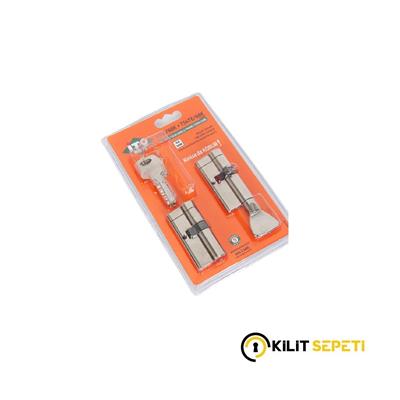Ito Tuzaklı Ikiz Barel Birbirini Açar Set 68MM Çelik Kapı Kilidi