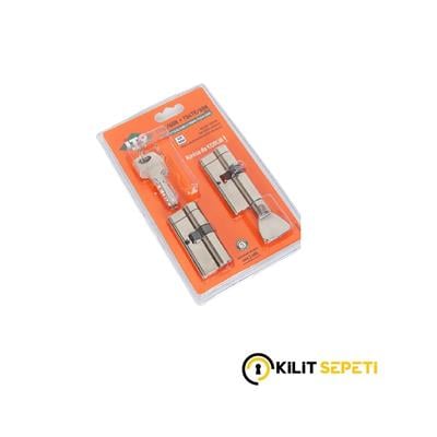Ito Tuzaklı Ikiz Barel Birbirini Açar Set 68MM Çelik Kapı Kilidi