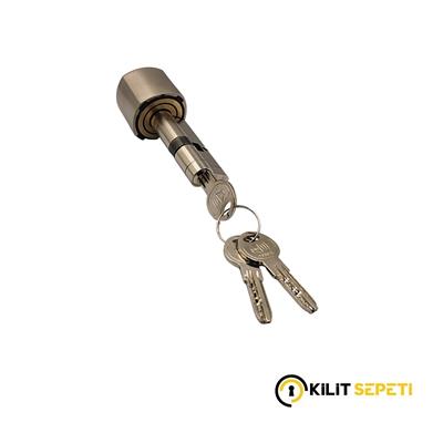 Kale 164ASYN Yeni Nesil Alarmlı Silindir 68mm (26+10+32) Nikel