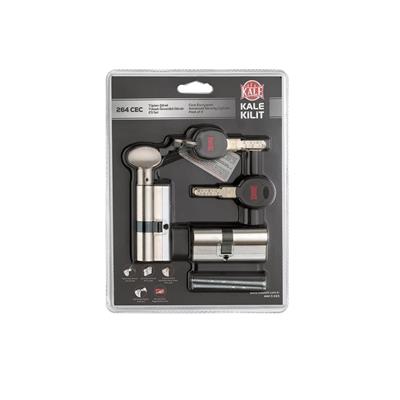 Kale 264 CEC Şifreli Yüksek Güvenlikli Silindir 2li Set (68mm)
