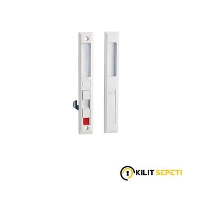 Kale 301 Pvc Sürme Kapı Kilidi Beyaz