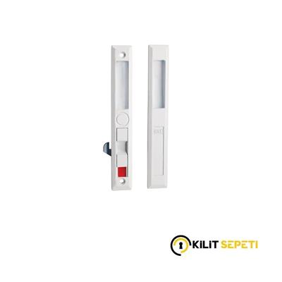 Kale 301 Pvc Sürme Kapı Kilidi GRİ