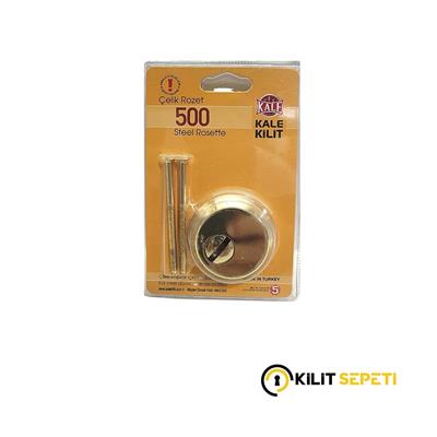 Kale 500 Çelik Kapı Rozeti Sarı