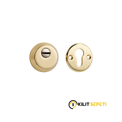 Kale 500 Çelik Kapı Rozeti Sarı