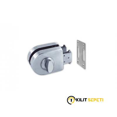 Kale Cam Kapı Kilidi-Tek Kanat 